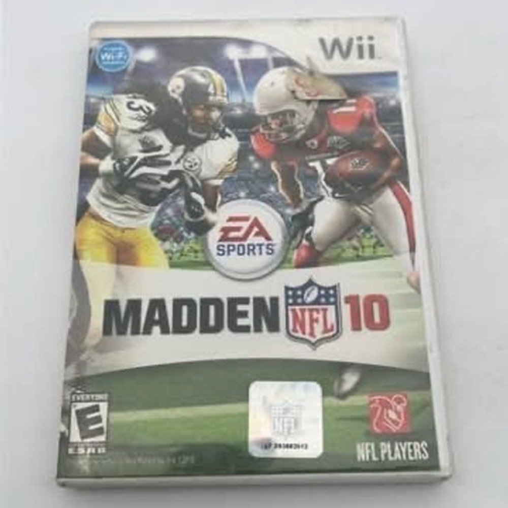 Madden NFL 10‎ Nintendo Wii EA Sports Football Game with Manual CIB